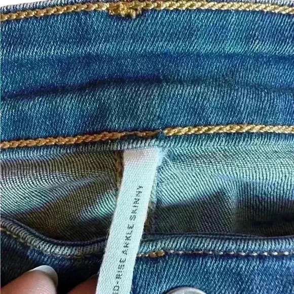 Rag & Bone Minna Cate Mid-Rise Ankle Skinny Jeans US 28 EUC - Picture 3 of 10